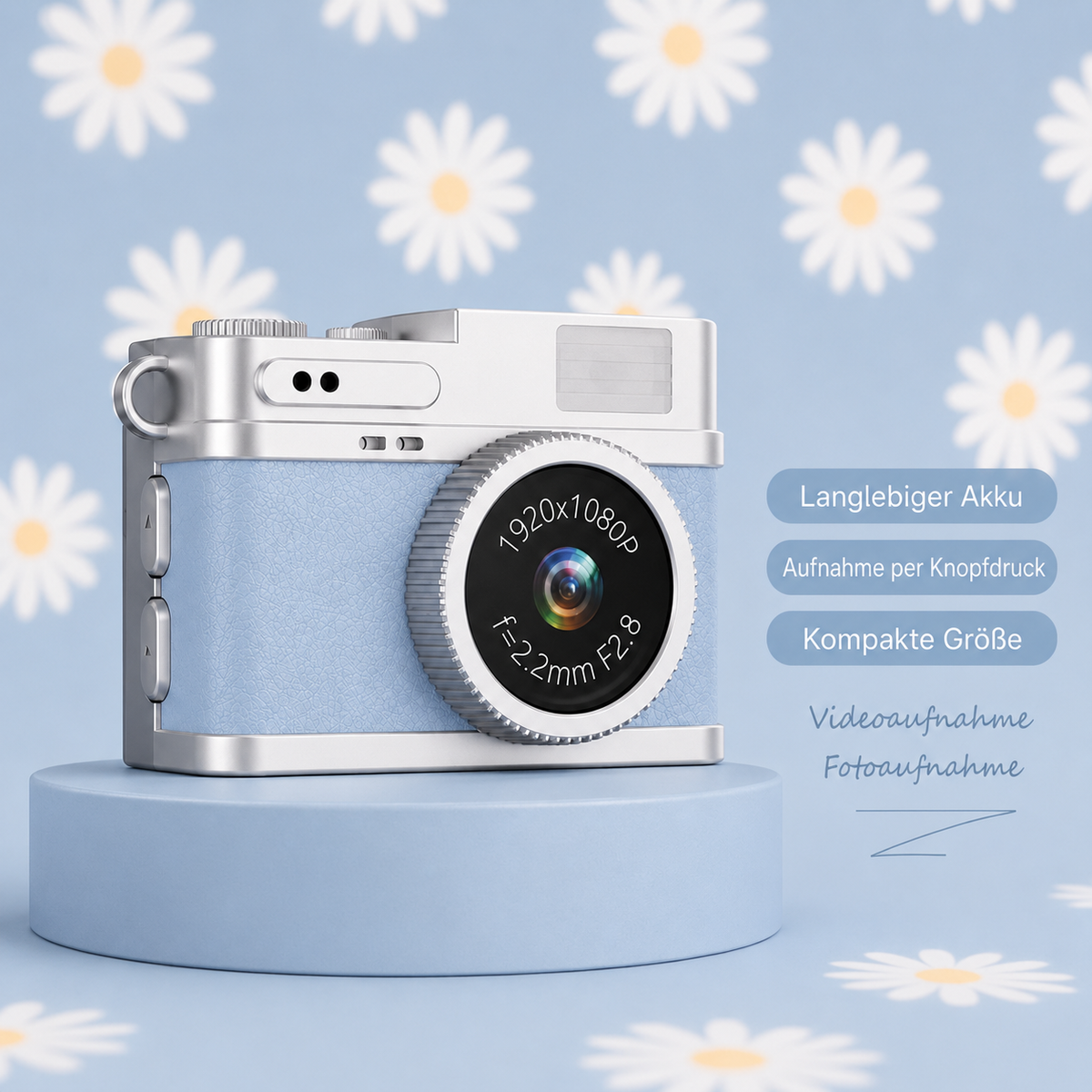 Bloomiee® Mini Retro Kamera