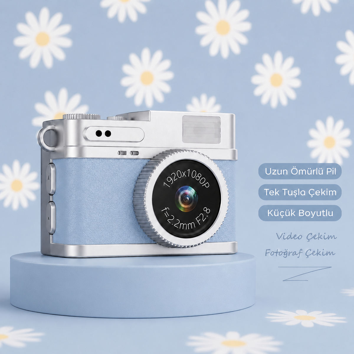 Bloomiee® Mini Retro Kamera